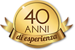 40 anni di esperienza